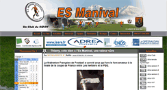 Desktop Screenshot of es-manival.fr